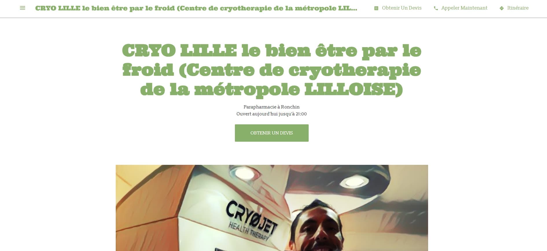 CRYO LILLE
