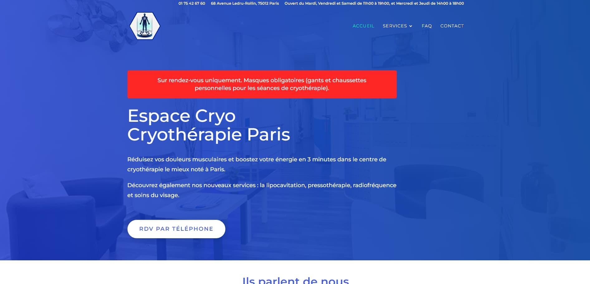 Space Cryo Cryotherapy