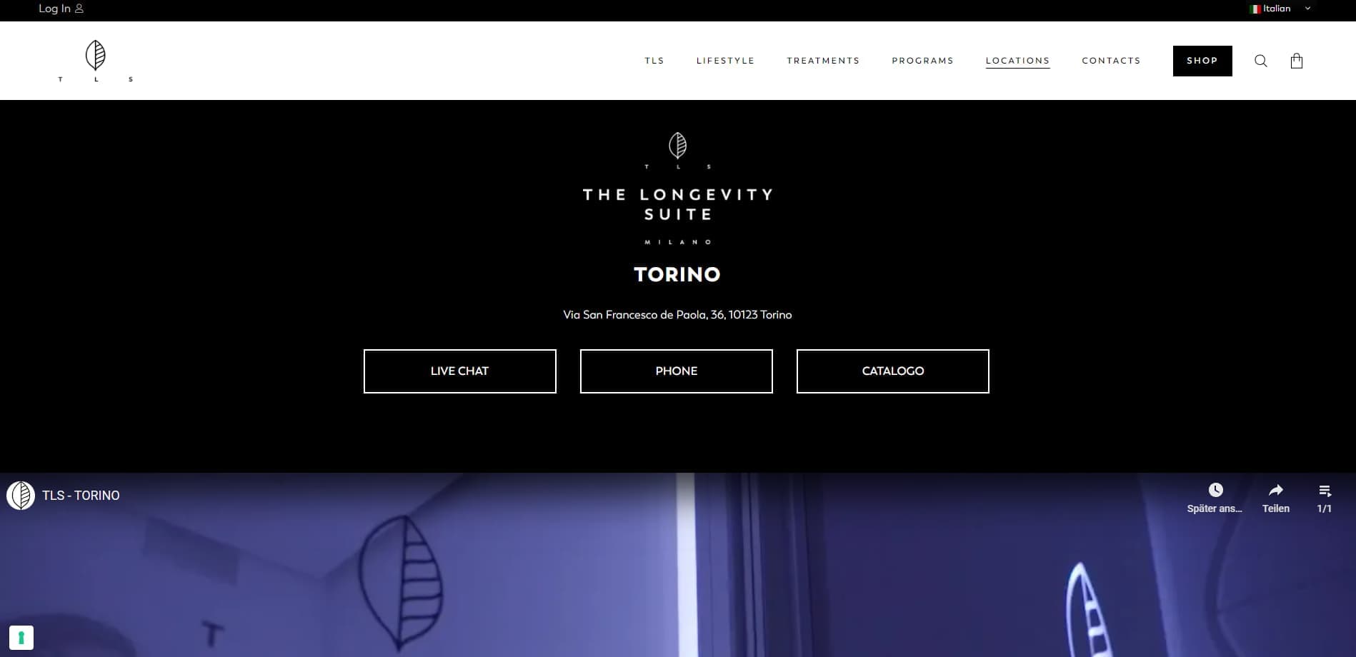 The Longevity Suite | Torino