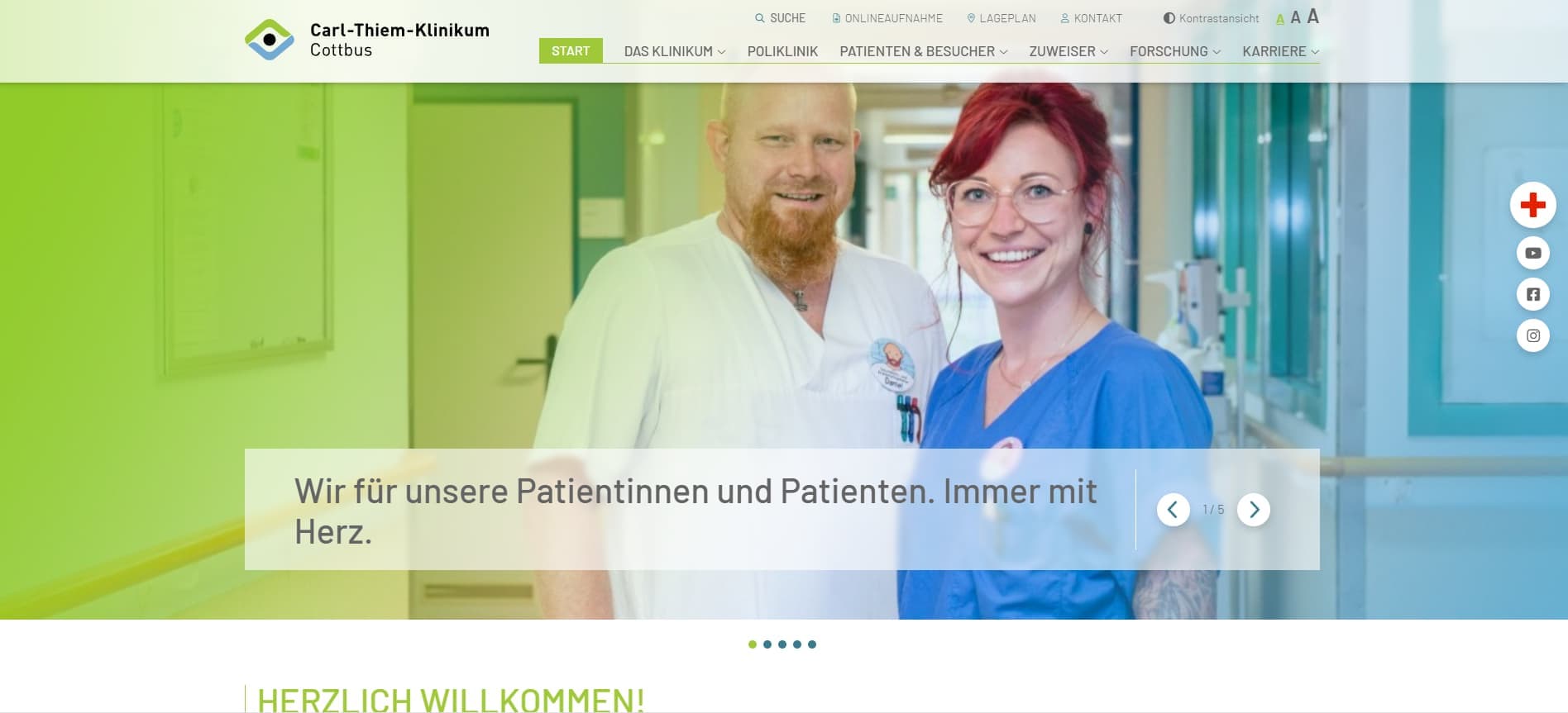 Carl Thiem Hospital Cottbus - Academic Teaching Hospital of the Charité