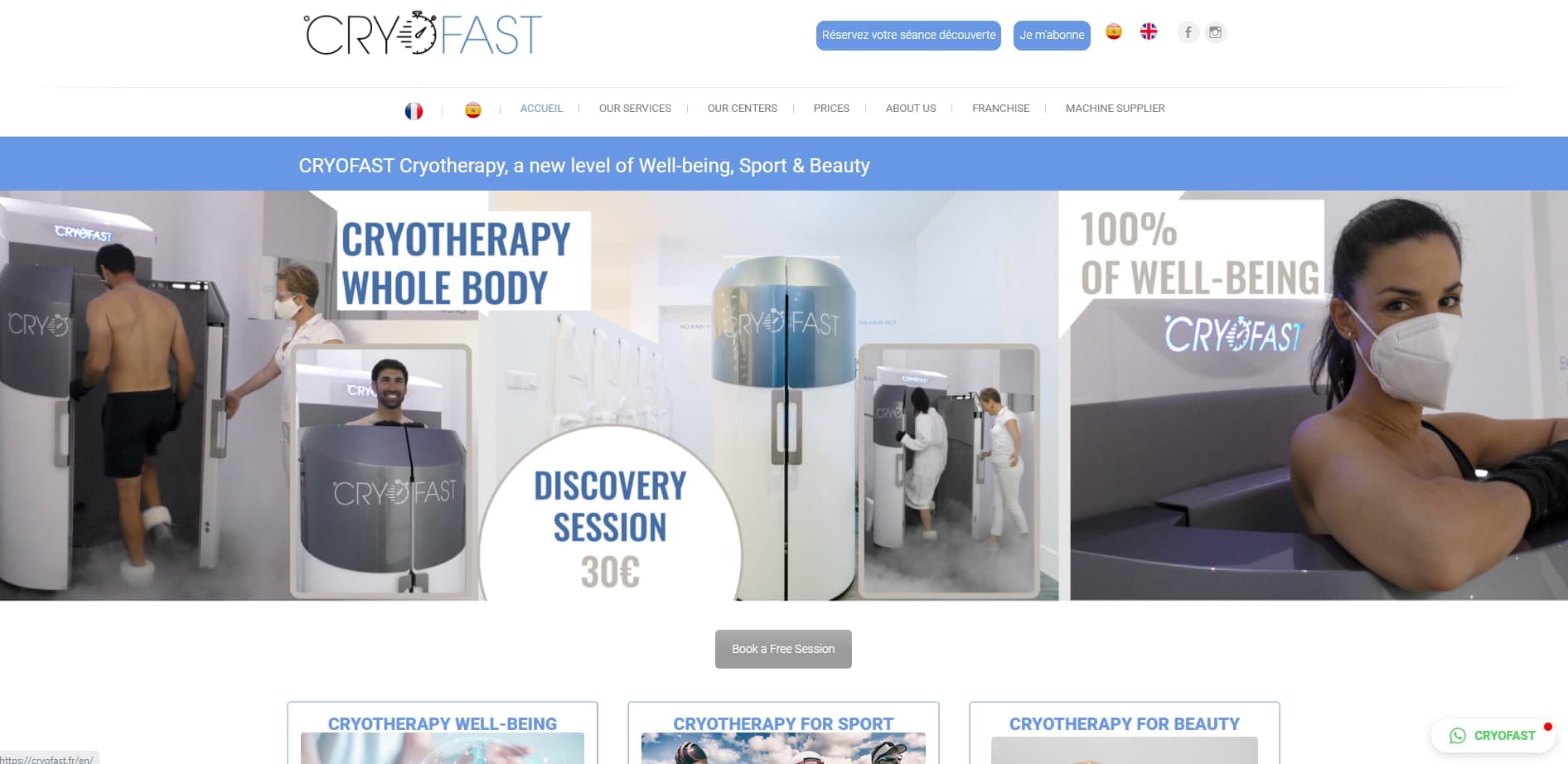 CRYOFAST Paris 7
